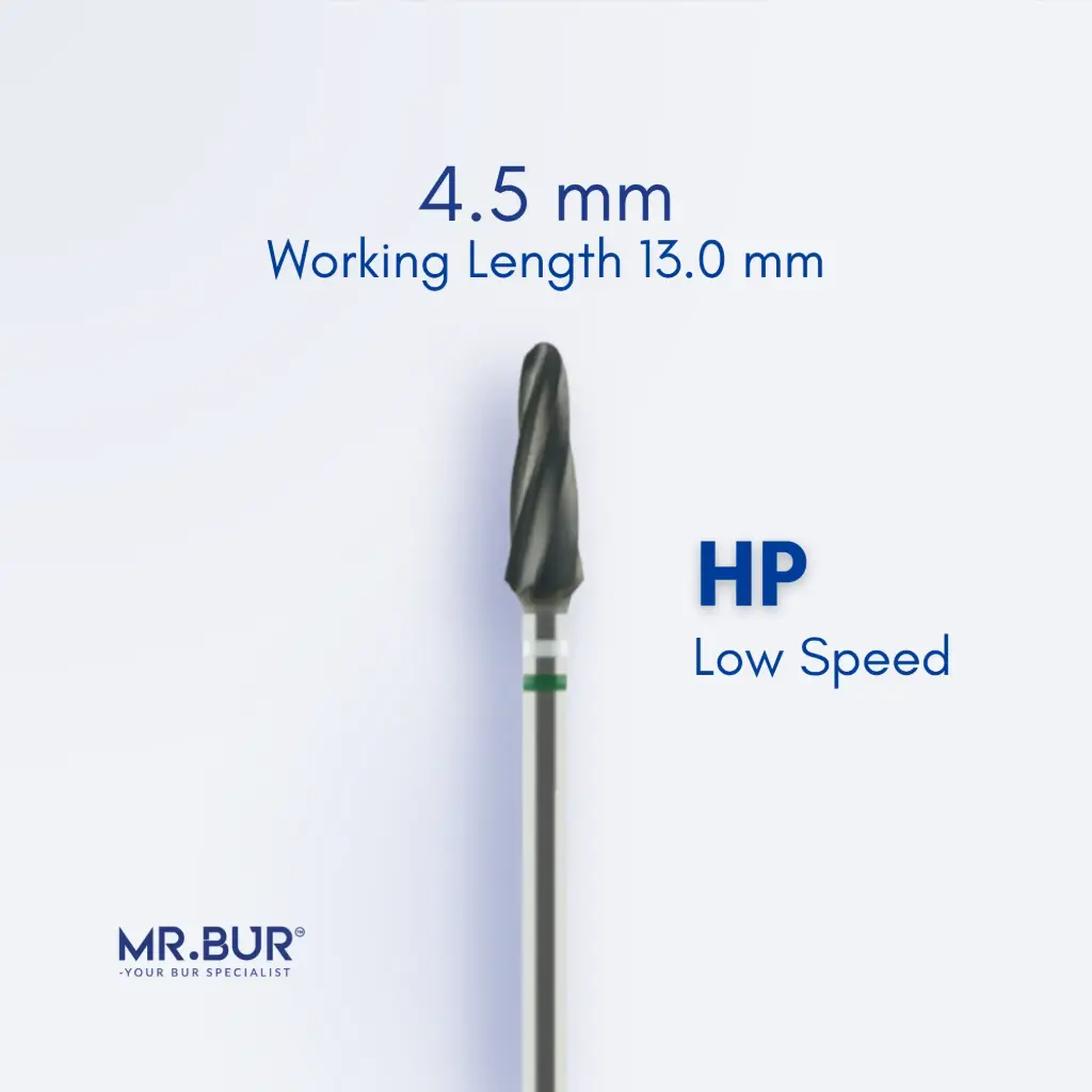 TUNGSTEN CARBIDE BUR FOR CVD COATING - PLAIN CUT COARSE