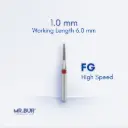 FG DIAMOND TAPER ROUND END - 849F FG.010 