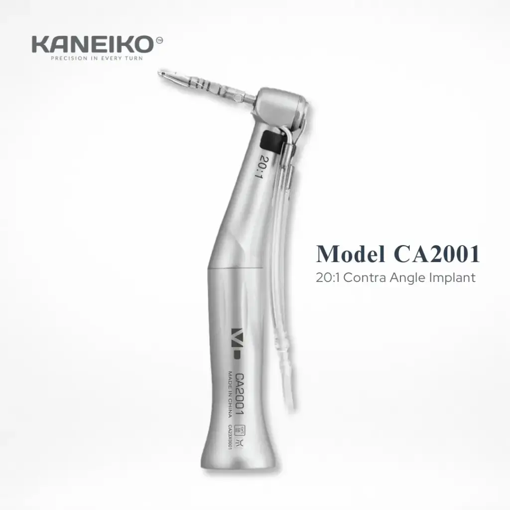 VOLDENT 20:1 CONTRA ANGLE SPEED REDUCTION IMPLANT HANDPIECE (ECONOMIC VERSION)