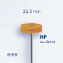 LAB POLISHING BRUSH WHEEL SHAPE (YELLOW)