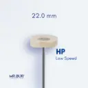 LAB POLISHING BRUSH WHEEL SHAPE (WHITE CLOTH)