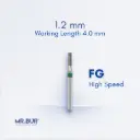 FG DIAMOND CYLINDER FLAT END