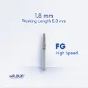 FGS DIAMOND TAPER ROUND END