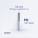 FG DIAMOND CYLINDER FLAT END