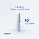 FG DIAMOND TAPER ROUND END