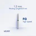 FGS DIAMOND TAPER ROUND END