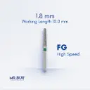 FG DIAMOND TAPER FLAT END