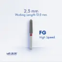 FG DIAMOND TAPER ROUND END FINE
