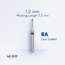 RA CARBIDE LONG NECK SPIRAL CUT ROUND CB1SNX.204.010