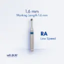 RA CARBIDE LONG NECK SPIRAL CUT ROUND CB1SNX.204.014 