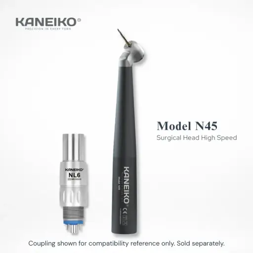 [MODEL N45] KANEIKO 45° REVERSE AIR TITANIUM HANDPIECE N DESIGN 